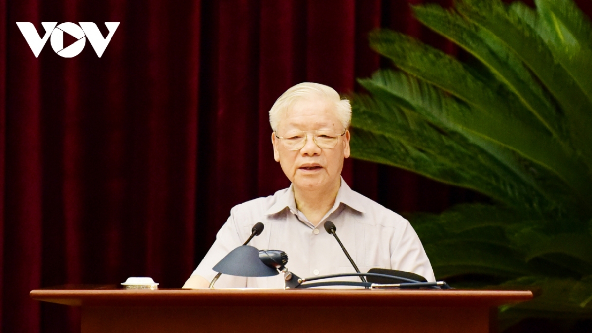 Tổng Bí thư Nguyễn Phú Trọng chủ trì Hội nghị toàn quốc về công tác phòng, chống tham nhũng, tiêu cực