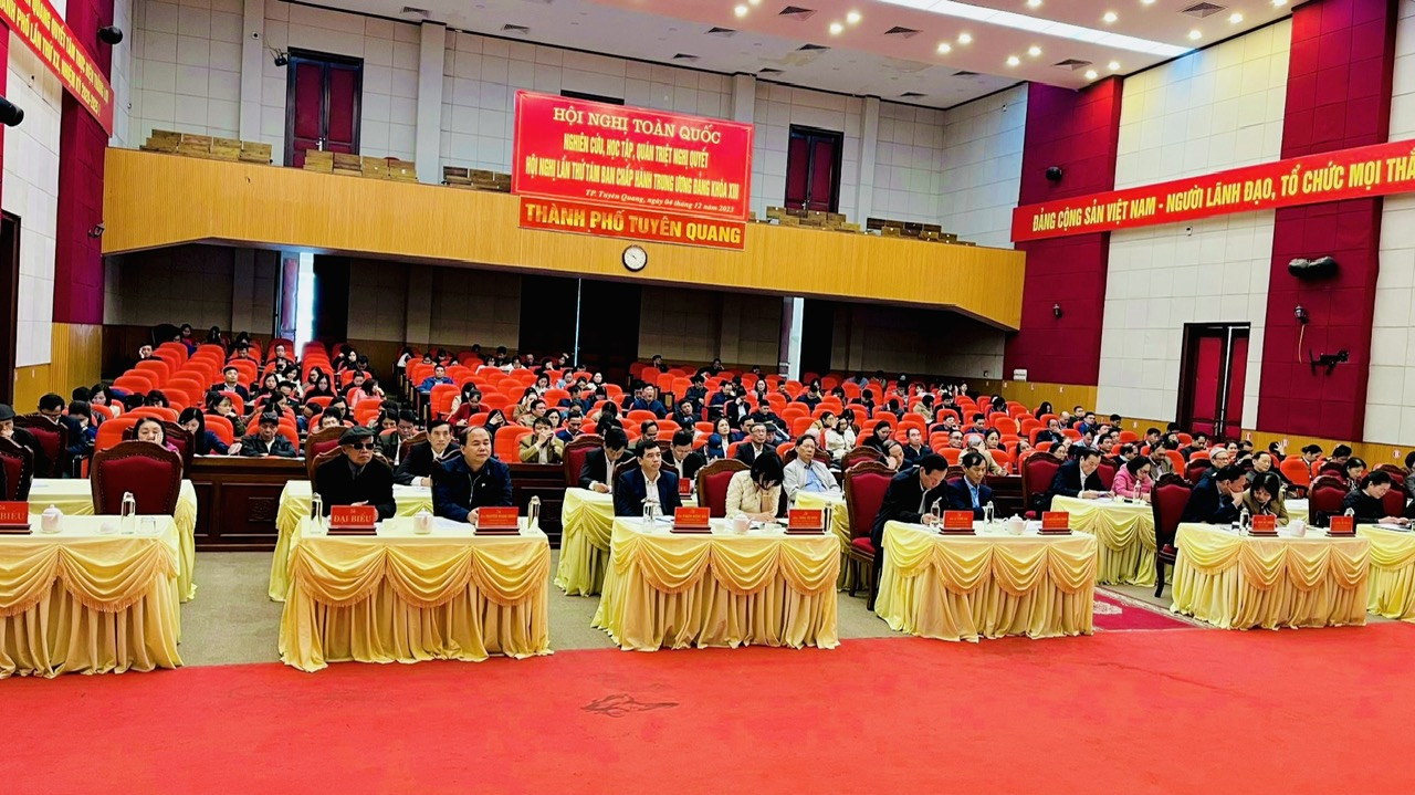 Xây dựng Đảng và hệ thống chính trị vững mạnh trên địa bàn thành phố Tuyên Quang, giai đoạn 2021-2023