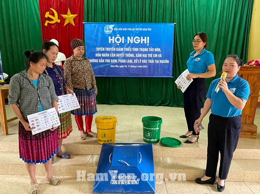 Hội Phụ nữ huyện Hàm Yên triển khai hiệu quả Đề án số 02-ĐA/TU của Ban Thường vụ Tỉnh ủy