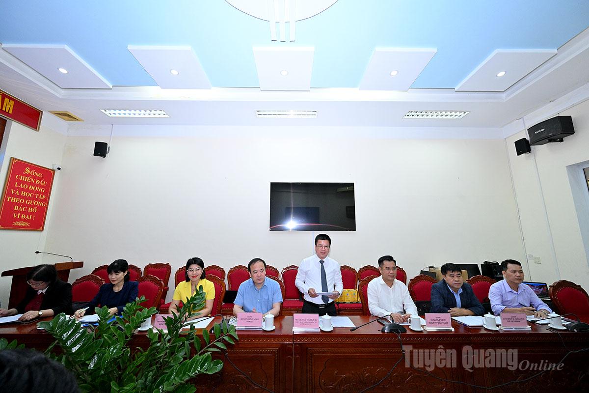 Đoàn công tác của thị trấn Niki, tỉnh Hokkaido (Nhật Bản) thăm và làm việc tại tỉnh Tuyên Quang