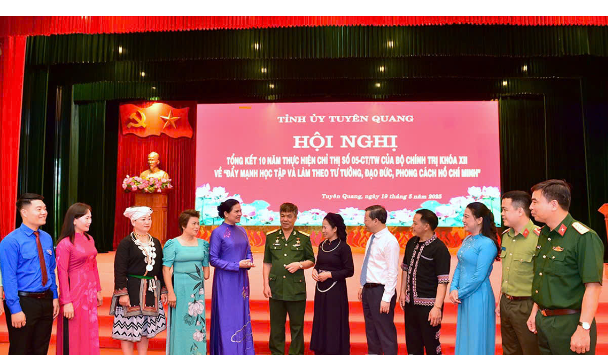 Tuyên Quang: Một số kết quả nổi bật trong học tập và làm theo tư tưởng,  đạo đức, phong cách Hồ Chí Minh năm 2025