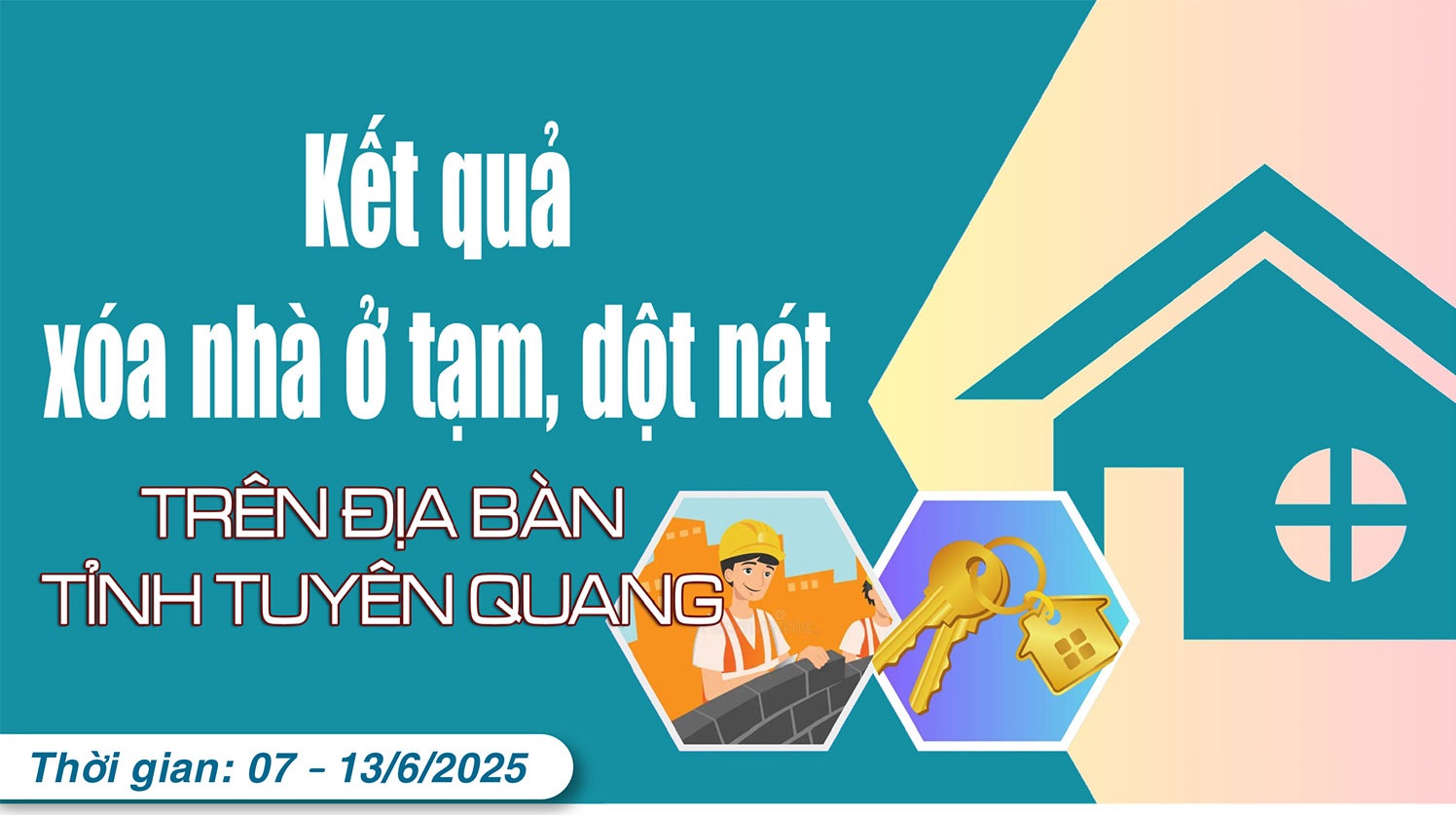 Kết quả xóa nhà ở tạm, dột nát trên địa bàn tỉnh Tuyên Quang