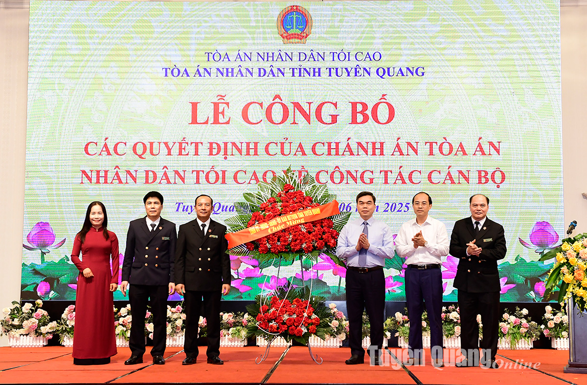 Đồng chí Nguyễn Minh Hùng giữ chức vụ Chánh án Tòa án nhân dân tỉnh