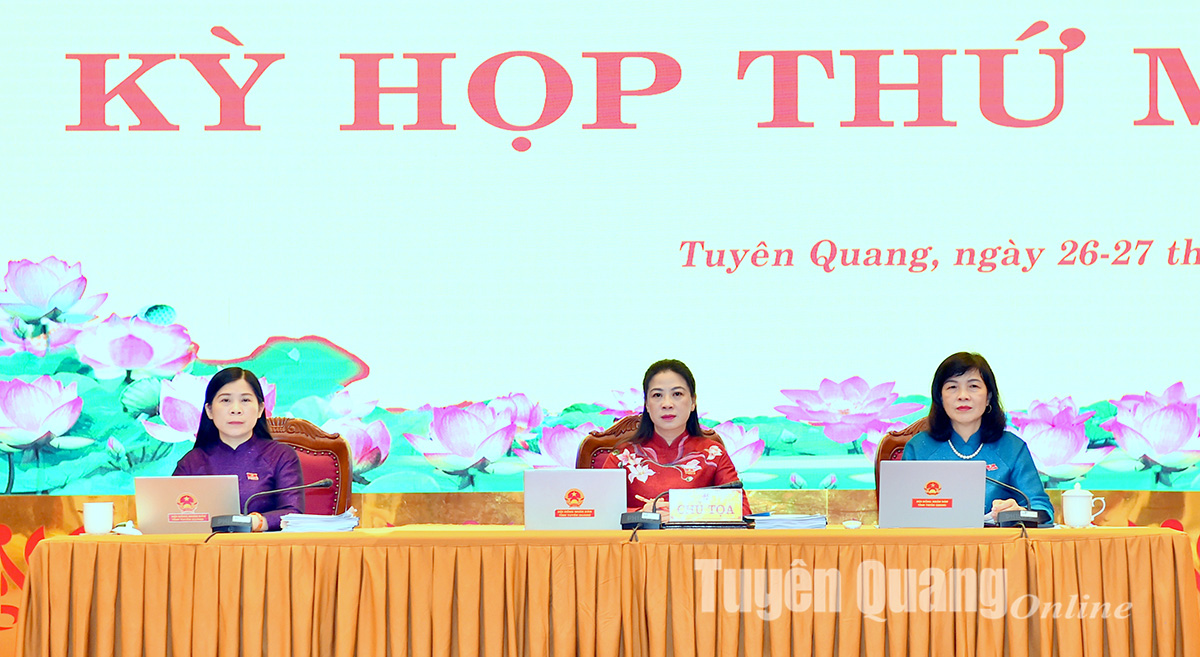 Khai mạc Kỳ họp thứ 10 HĐND tỉnh