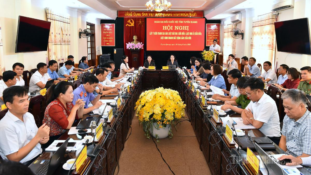 Các đại biểu dự hội nghị.