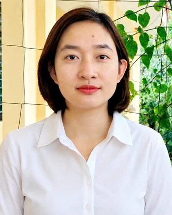 Đồng chí Nguyễn Thị Minh Mùi, Phó Chủ tịch UBND xã Thàng Tín
