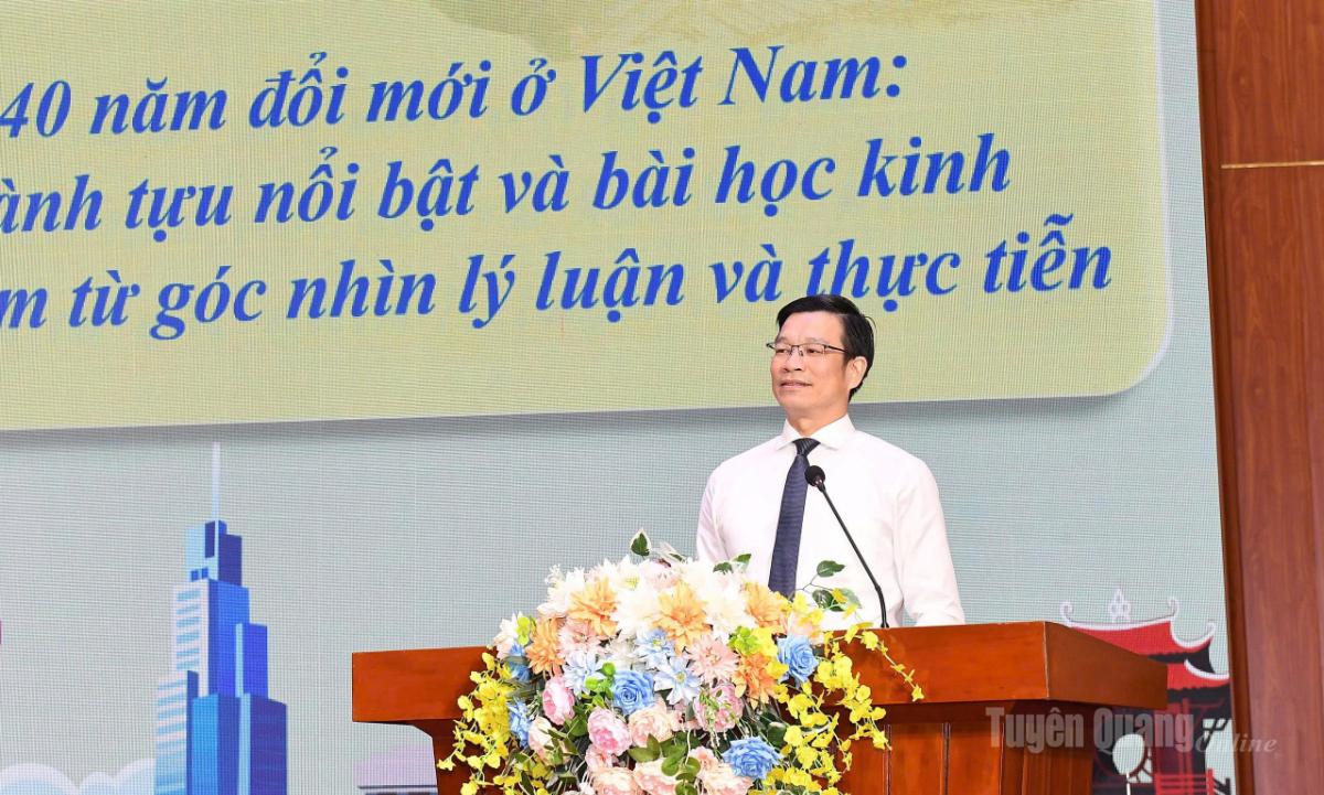 PGS, TS Phạm Đức Kiên, Phó Viện trưởng Viện Lịch sử Đảng Học viện Chính trị quốc gia Hồ Chí Minh.