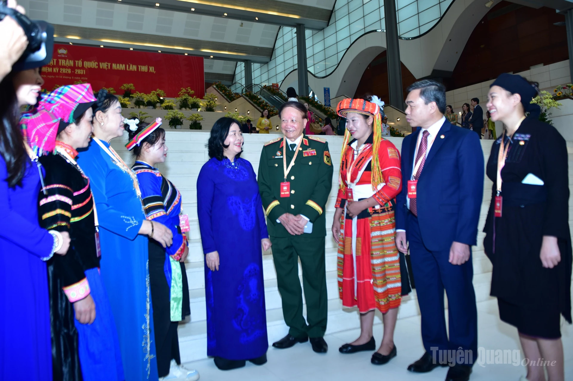 Đoàn đại biểu tỉnh Tuyên Quang vinh dự có 5  vị tham gia Ủy ban Trung ương MTTQ Việt Nam khóa XI.
